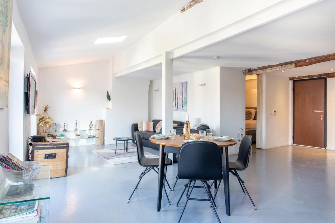 Ross 5- F2, Lumineux, Balcon, Loft, Clim, Vieux-Nice Dış mekan fotoğraf
