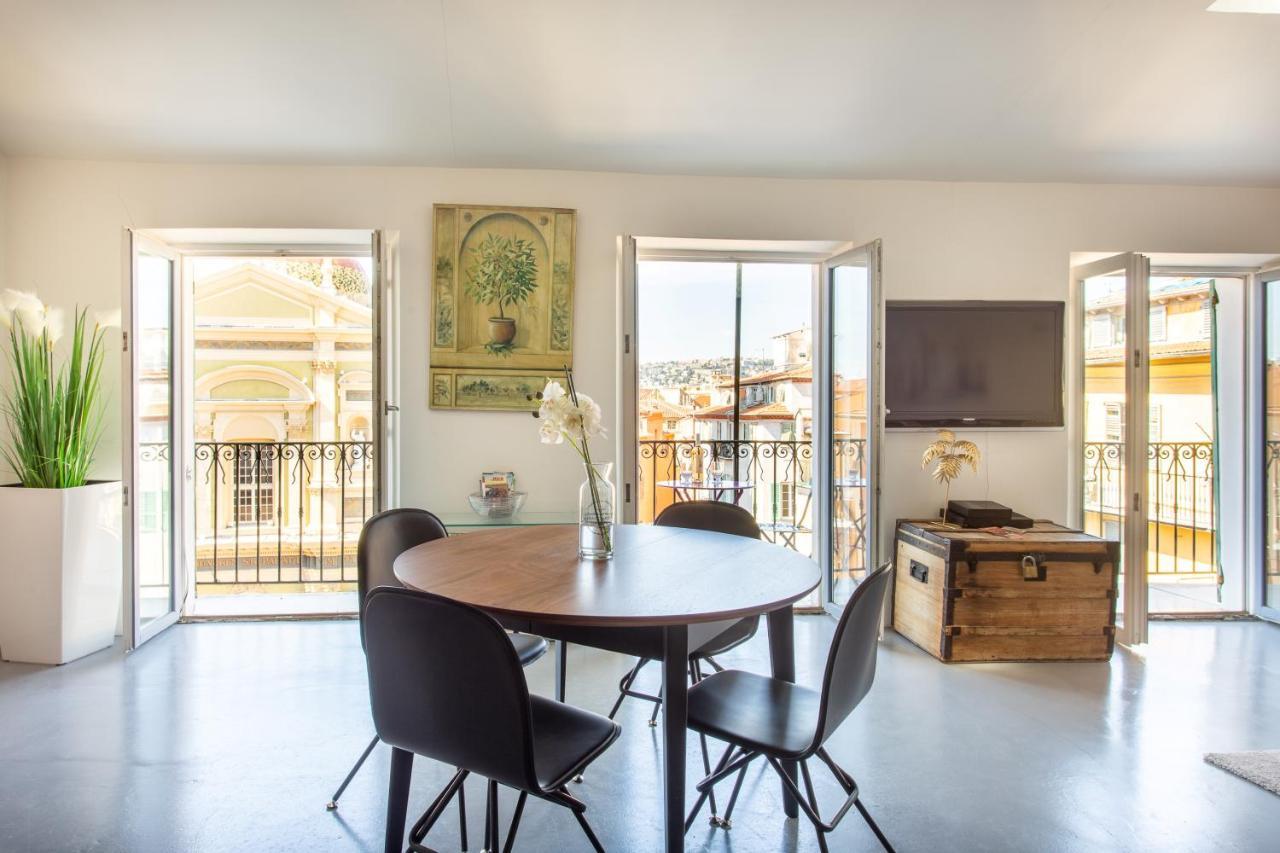 Ross 5- F2, Lumineux, Balcon, Loft, Clim, Vieux-Nice Dış mekan fotoğraf