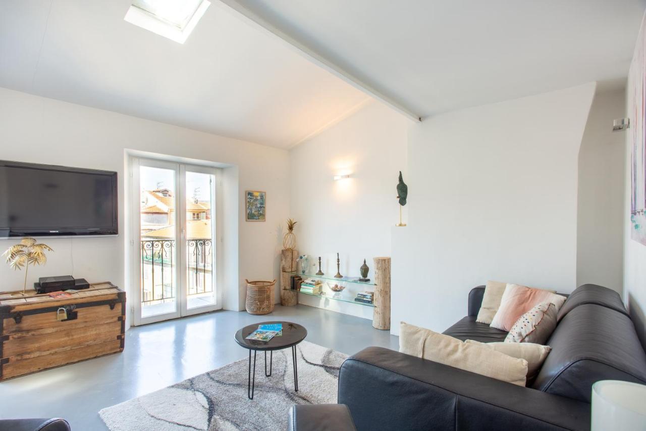 Ross 5- F2, Lumineux, Balcon, Loft, Clim, Vieux-Nice Dış mekan fotoğraf