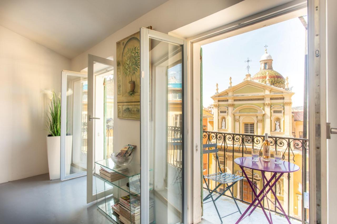 Ross 5- F2, Lumineux, Balcon, Loft, Clim, Vieux-Nice Dış mekan fotoğraf