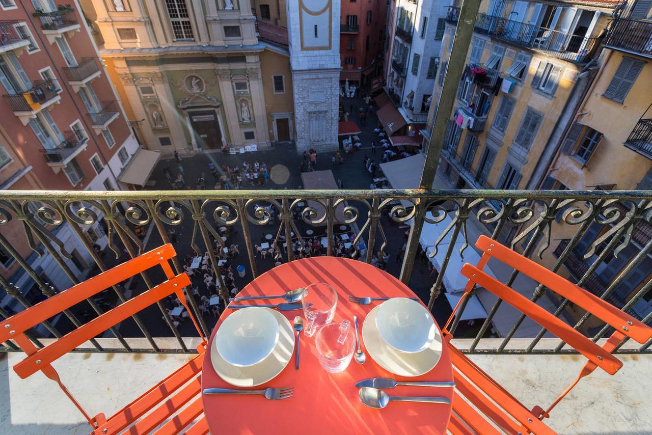 Ross 5- F2, Lumineux, Balcon, Loft, Clim, Vieux-Nice Dış mekan fotoğraf